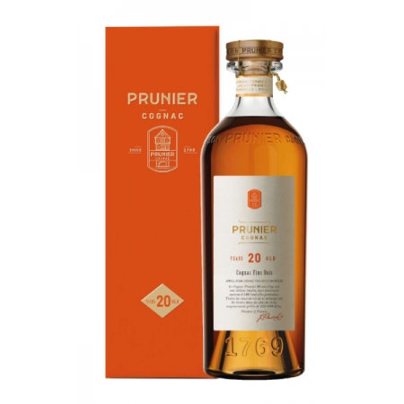 20 Years Old Grande Champagne limited edition Cognac Prunier