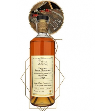 Millésime 2004 Petite Champagne Cognac Château Montifaud