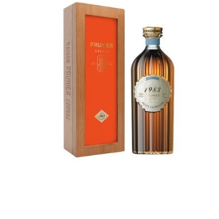 Vintage 1983 Petite Champagne limited edition Cognac Prunier