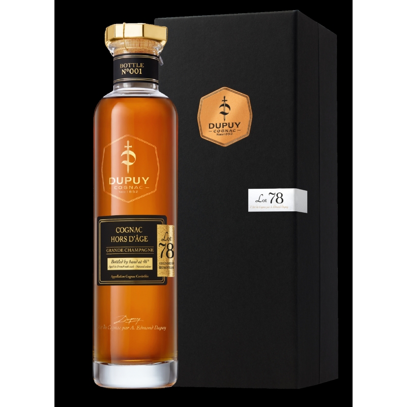Cognac Rare Réserve Collection Dupuy Lot 78 Grande Champagne édition limitée Cognac Rare Réserve Collection Dupuy Lot 78 Grande Champagne édition limitée