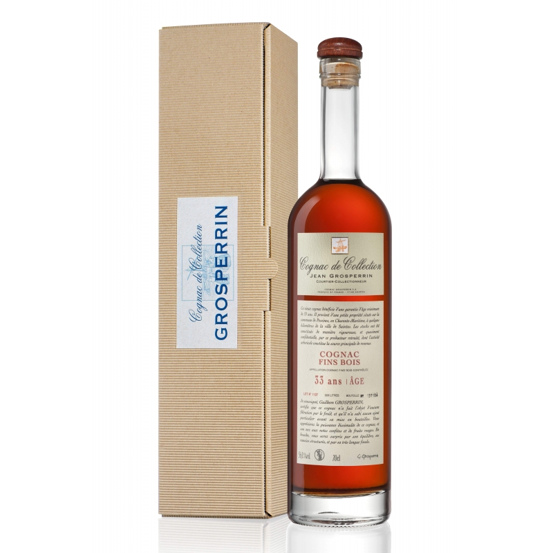 33 ans Fins Bois brut de fût Cognac Grosperrin 33 ans Fins Bois brut de fût Cognac Grosperrin
