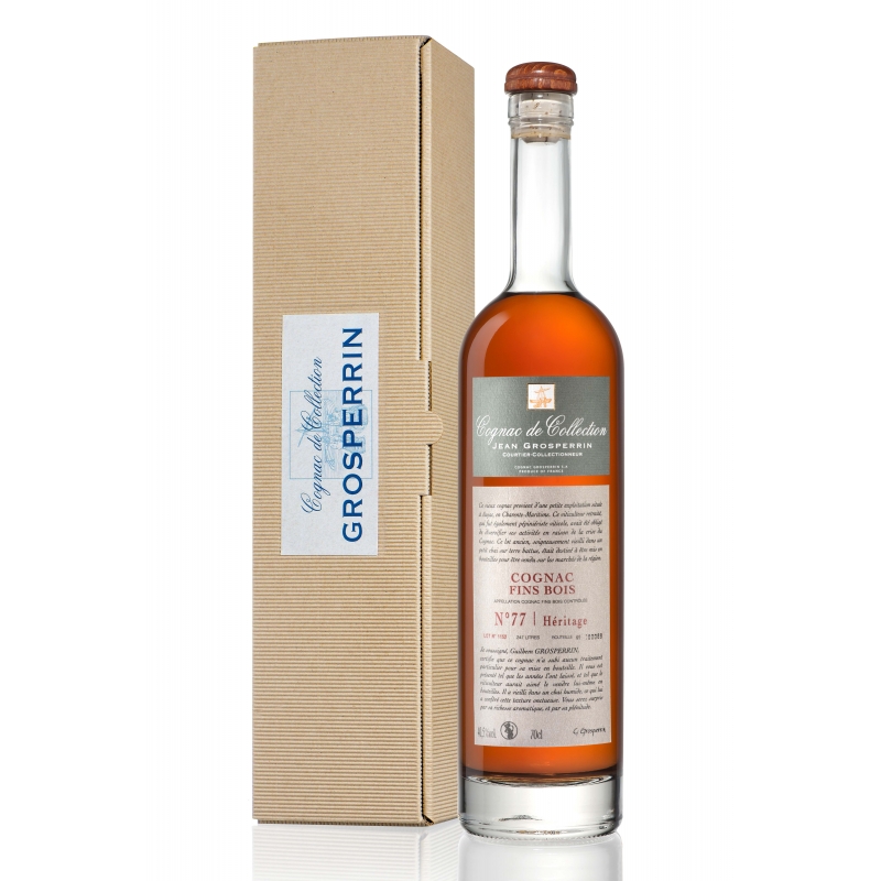 N°77 Fins Bois Heritage Grosperrin Cognac limited edition N°77 Fins Bois Heritage Grosperrin Cognac limited edition