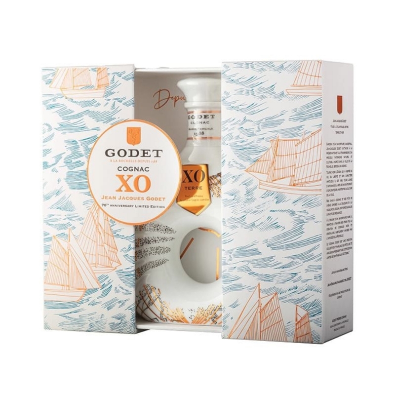XO Terre Birthday 70th Jean-Jacques limited edition Godet Cognac XO Terre Birthday 70th Jean-Jacques limited edition Godet Cognac