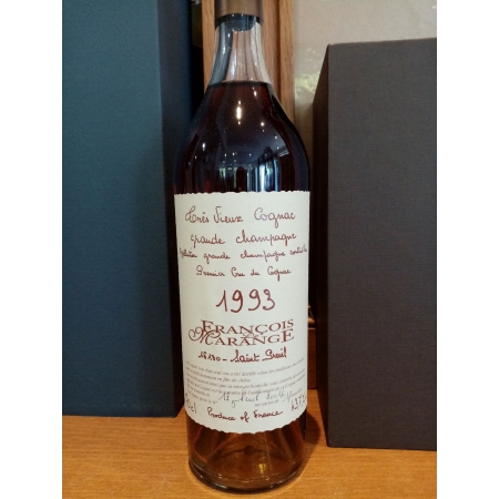 Vintage 1993 Grande Champagne limited edition François de Marange Cognac