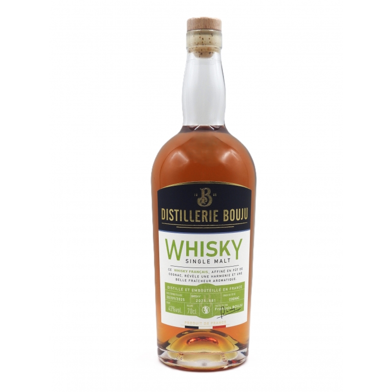 Whisky & Co français single malt finish fût de Cognac Distillerie Bouju