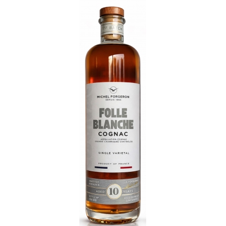 Folle Blanche 10 ans Grande Champagne Cognac Michel Forgeron édition limitée