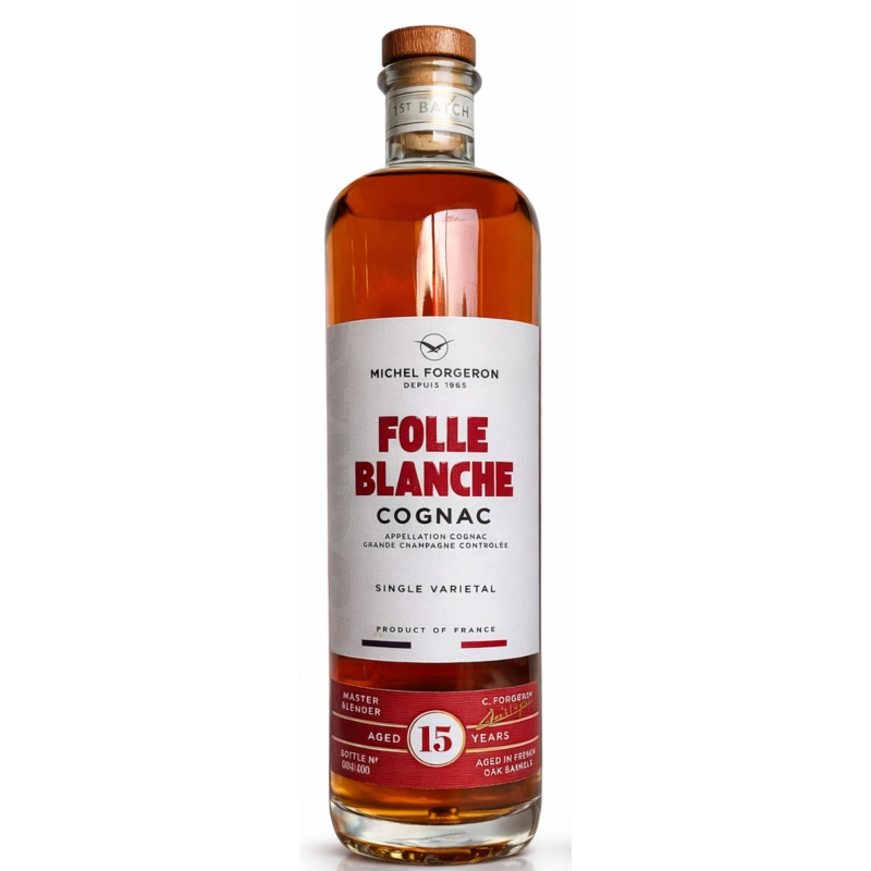 Folle Blanche 15 ans Grande Champagne Cognac Michel Forgeron édition limitée